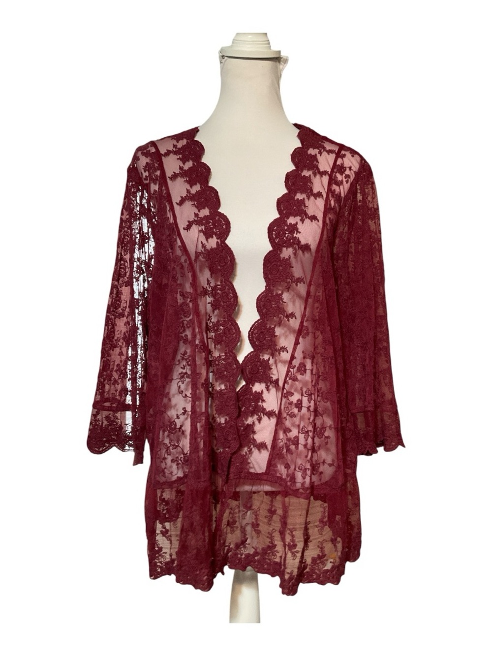 April Cornell Gilded Age Cover Up Size XXL - Picture 2 of 11